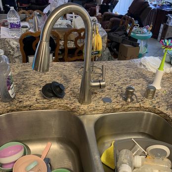 Vince’s Plumbing - After - new faucet and stopper - Water Heater Installation/Repair Near Me