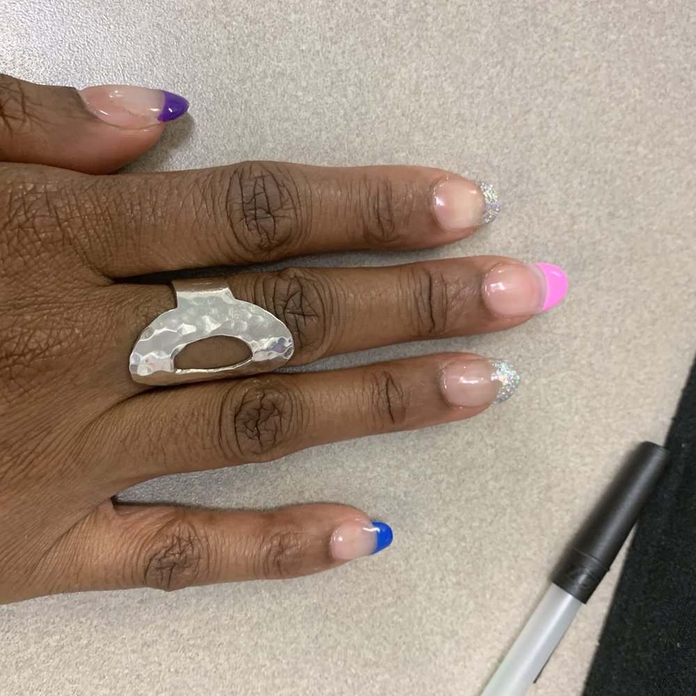 Rose Nails - Spring acrylic tip nails - Nail Salons Near Me - Baltimore, Maryland Rose Nails - Spring acrylic tip nails - Nail Salons Near Me - Baltimore, Maryland
