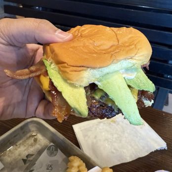Shake Shack The School Yard - Avocado bacon burger - Fast Food Near Me - Sandy, Utah