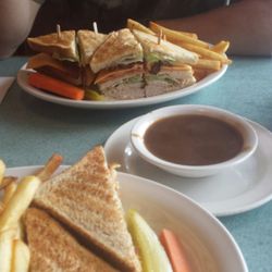 Carmelinda's - Club sandwich had a very generous am out of meat and was absolutely delicious!