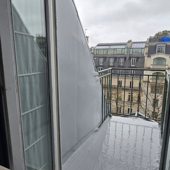 Intercontinental Paris - Le Grand - This is one of the two balconies our room had. To the right, there was a beautiful view of the Eiffel Tower. - Hotels Near Me - Paris, 75