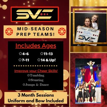 Silicon Valley Elite - Mid Season Prep Teams! - Cheerleading Near Me - San Mateo, California Silicon Valley Elite - Mid Season Prep Teams! - Cheerleading Near Me - San Mateo, California