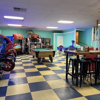 Angelo's Pizza - Game room adjoining the other side of restaurant - Pizza Near Me - Buxton, North Carolina Angelo's Pizza - Game room adjoining the other side of restaurant - Pizza Near Me - Buxton, North Carolina
