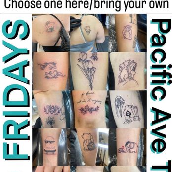 Pacific Ave Tattoo - $60 tattoos every Friday -walk-in special - Tattoo Near Me - Tacoma, Washington Pacific Ave Tattoo - $60 tattoos every Friday -walk-in special - Tattoo Near Me - Tacoma, Washington