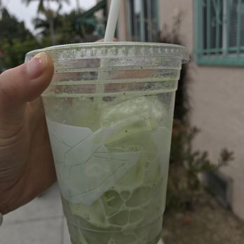 Intelligentsia Coffee - Iced matcha latte. Filled to the brim with ice that probably melted a bit after the drink was poured in. Avoid. - Coffee & Tea Near Me - Venice, California