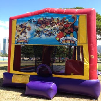 Ohana Bounce - Skylanders Giants theme.  C4 Combo (has a slide inside) - Party & Event Planning Near Me - Aiea, Hawaii