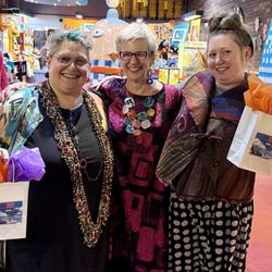 The HUBBUB team celebrating 20 years of business in downtown Centralia, Washington.