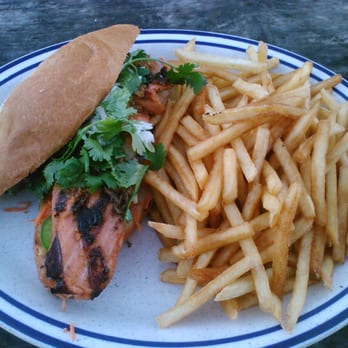 Fish - Saigon Salmon Sandwich... simply to die for. - Seafood Near Me - Sausalito, California