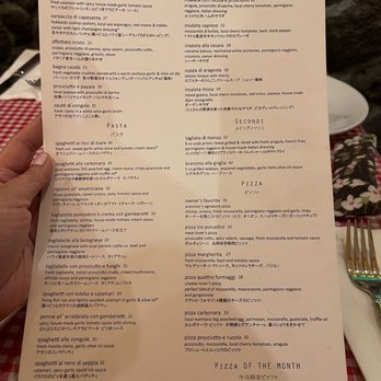 Arancino - Menu - Italian Near Me - Honolulu, Hawaii