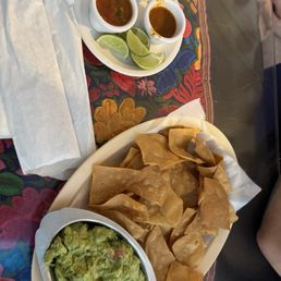 Chips and guac Chips and guac