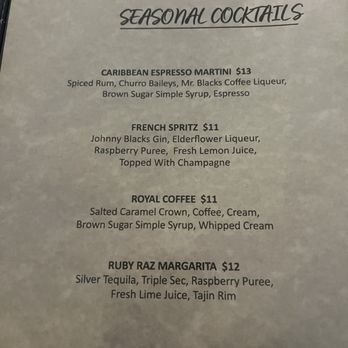 Johnny Black's LakeHouse - Drink menu - American Near Me - Lake Orion, Michigan