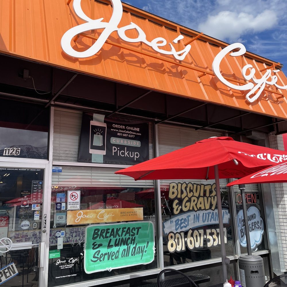 Joes Cafe - the outside of the restaurant - Breakfast & Brunch Near Me - Orem, Utah