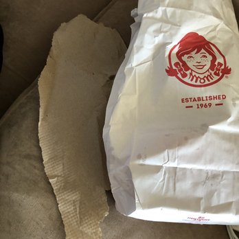 Wendy's - When did Wendy's start giving out pieces of paper towel with my order? - Burgers Near Me - Baltimore, Maryland Wendy's - When did Wendy's start giving out pieces of paper towel with my order? - Burgers Near Me - Baltimore, Maryland