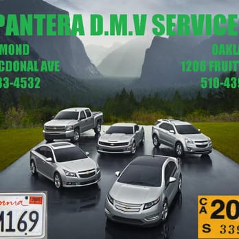 Pantera DMV Services - DMV Registration services - Registration Services Near Me - Richmond, California Pantera DMV Services - DMV Registration services - Registration Services Near Me - Richmond, California