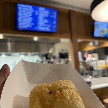 Dina’s Authentic Dominican Kitchen - Fried yucca stuffed with cheese - Dominican Near Me - Erie, Pennsylvania Dina’s Authentic Dominican Kitchen - Fried yucca stuffed with cheese - Dominican Near Me - Erie, Pennsylvania