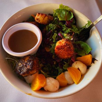 Atlantic Hotel - Buddha salad ~ the scallops were AMAZING & the beets, perfection. Very pleased with my meal. - Hotels Near Me - Berlin, Maryland Atlantic Hotel - Buddha salad ~ the scallops were AMAZING & the beets, perfection. Very pleased with my meal. - Hotels Near Me - Berlin, Maryland