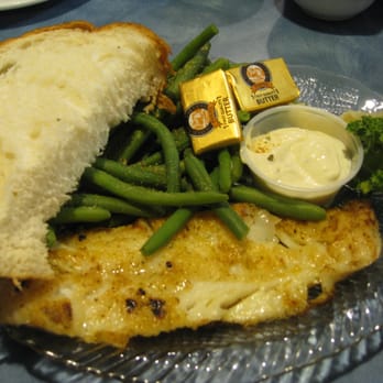 Mo's Seafood & Chowder - grilled cod with green beans. the tartar was good. - Seafood Near Me - Cannon Beach, Oregon Mo's Seafood & Chowder - grilled cod with green beans. the tartar was good. - Seafood Near Me - Cannon Beach, Oregon