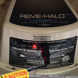 Woodall Heating & Cooling - Reme Halo Air purification system, installed onto HVAC/heat pump unit - works by UV light cartridge & something else. Check company info.