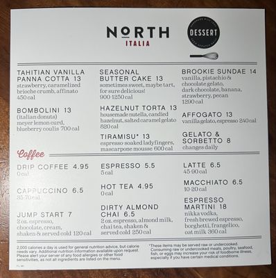 Menu photo 3 North Italia Miami, FL Menu photo 3 North Italia Miami, FL