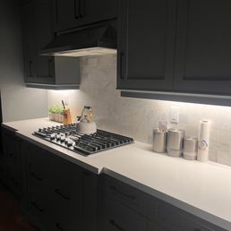 Under cabinet LED install