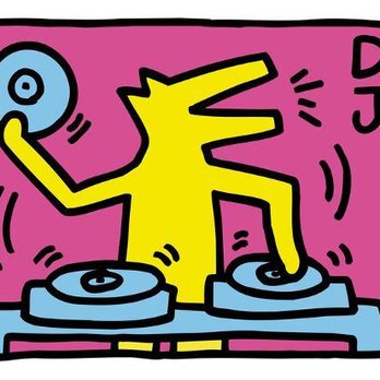 Dance Jam - Kieth Haring DJ art - Dance Clubs Near Me - Berkeley, California Dance Jam - Kieth Haring DJ art - Dance Clubs Near Me - Berkeley, California