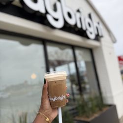 Daybright Coffee & Refreshment - Iced brown sugar with oat milk and maple cinnamon cold foam