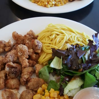 Cha For Tea - Long Beach - Crispy chicken with noodles and corn. - Coffee & Tea Near Me - Long Beach, California