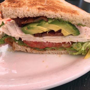 Potato Shack Cafe - Club sandwich was FANTASTIC with REAL TURKEY - American Near Me - Encinitas, California