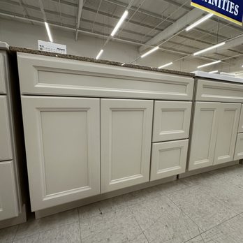 Super Home Center - New Linen Color cabinetry & vanities. - Kitchen & Bath Near Me - Madison, Tennessee