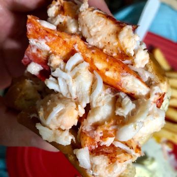 Kelly's Roast Beef - Roll is loaded with chunks of lobster - Sandwiches Near Me - Revere, Massachusetts