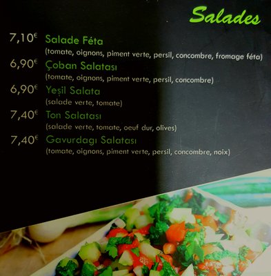Menu photo 6 Ocakbasi Vaulx-en-Velin, 69 Menu photo 6 Ocakbasi Vaulx-en-Velin, 69