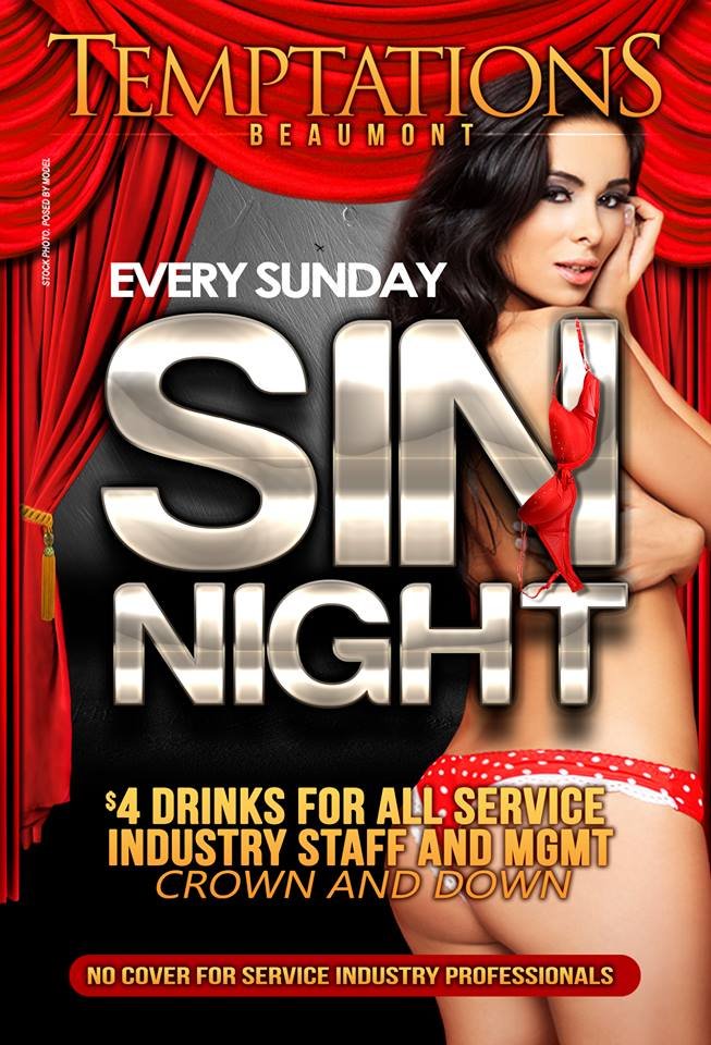 TEMPTATIONS CABARET BEAUMONT Strip Clubs 5900 College St, Beaumont