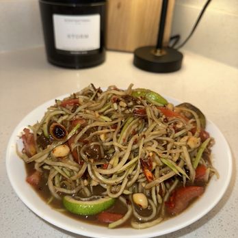 Yeng’s Papaya Salad - Papaya Salad $10 12 peppers - Laotian Near Me - Sacramento, California Yeng’s Papaya Salad - Papaya Salad $10 12 peppers - Laotian Near Me - Sacramento, California