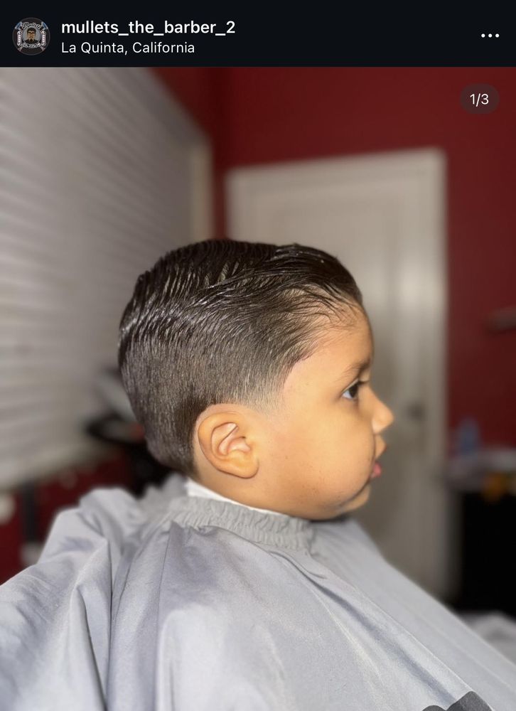 Mullets The Barber Logo