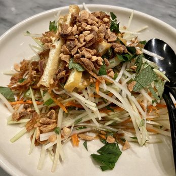 Slanted Door - Green Papaya Salad - Vietnamese Near Me - San Ramon, California Slanted Door - Green Papaya Salad - Vietnamese Near Me - San Ramon, California