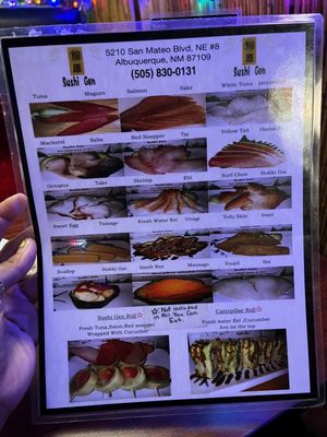 Menu photo 4 Sushi Gen Albuquerque, NM