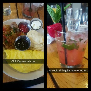 MESSHALL - Chili Verde omelette, tequilla mix drink. The homemade biscuit came with the yummiest preserve. - Breakfast & Brunch Near Me - Los Angeles, California MESSHALL - Chili Verde omelette, tequilla mix drink. The homemade biscuit came with the yummiest preserve. - Breakfast & Brunch Near Me - Los Angeles, California