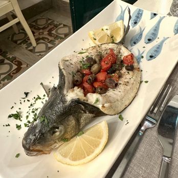 L'Osteria - Branzino - Italian Near Me - Monterosso al Mare, SP