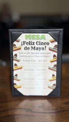 Menu photo 1 Mesa Latin Kitchen Littleton, CO Menu photo 1 Mesa Latin Kitchen Littleton, CO