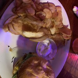 Turf Bar and Banquet - Steak burger and chips