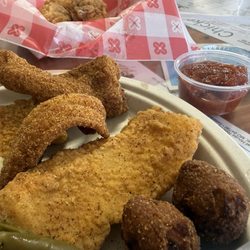 The Boathouse - Cajun and regular catfish