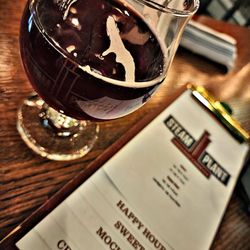 Steam Plant Restaurant & Brew Pub - One Tree's Huckleberry Cider. Delic'