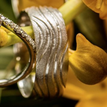 JB Friedman Designs - The wave one of a kind wedding ring band - Jewelry Near Me
