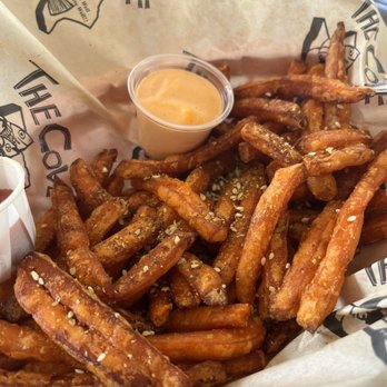 The Cove - Sweet Potato Fries - Vegetarian Near Me - San Antonio, Texas The Cove - Sweet Potato Fries - Vegetarian Near Me - San Antonio, Texas