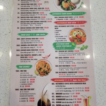 Pho Vinh - Menu 2 - Vietnamese Near Me - Richmond Hill, Ontario Pho Vinh - Menu 2 - Vietnamese Near Me - Richmond Hill, Ontario
