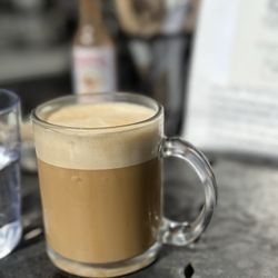Bettina - Great espresso drinks.