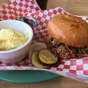 Hog Wild Bar-B-Que - Pulled pork and potato salad... Perfection!!! - Barbeque Near Me - Placerville, California Hog Wild Bar-B-Que - Pulled pork and potato salad... Perfection!!! - Barbeque Near Me - Placerville, California