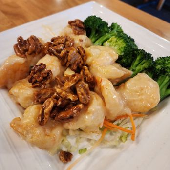 Red Chili - Honey Walnut Wasabi Prawns - Thai Near Me - Hayward, California