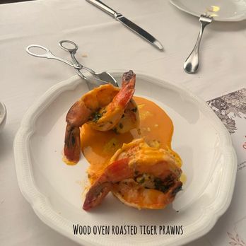 Monarch - Wood oven roasted tiger prawns - Italian Near Me - Dallas, Texas