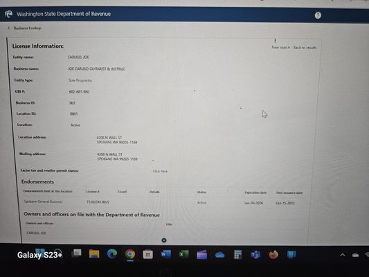 Joe Caruso Guitar Studio